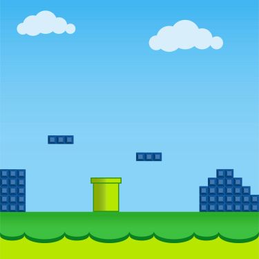 Click Here To Enlarge This Photo Of Life as a Mario Game